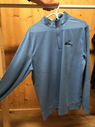 Swannies Golf Blue Long Sleeve 2024